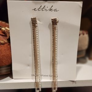 Crystal dangle earrings